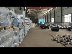 炭素鋼継手突合せ溶接パイプ継手黒色 1.5D 90 度