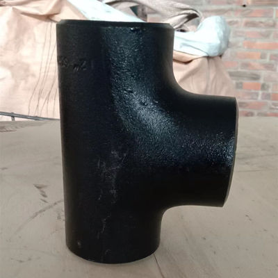 ASME / ANSI B16.9 Threaded Carbon Steel Tees SCH40 SCH80 SCH160 Wooden Cases / Pallets